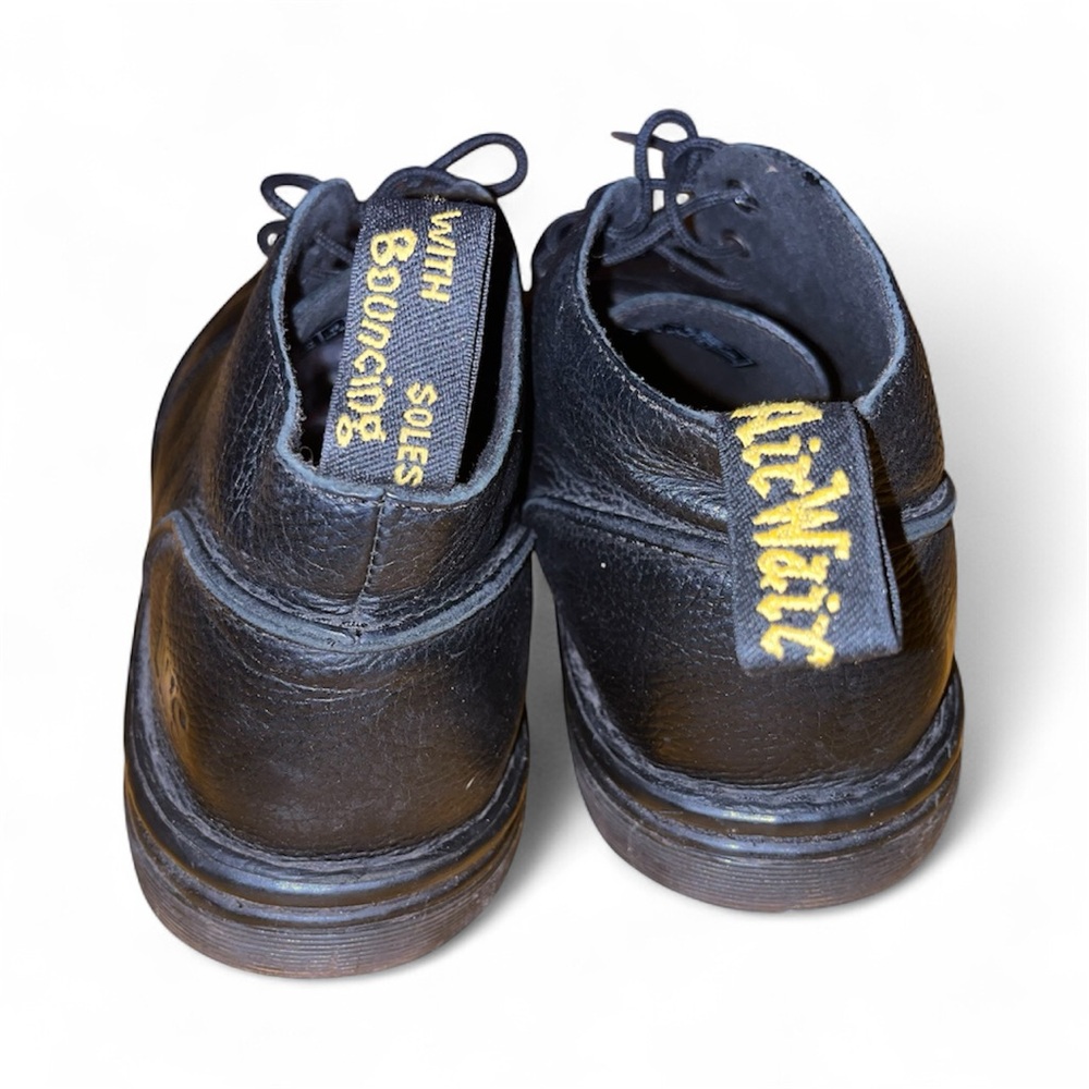 Dr. Martens Mens  Black Leather Ankle Boots Chukka Comfort Casual Shoes Size 12M - Picture 7 of 8